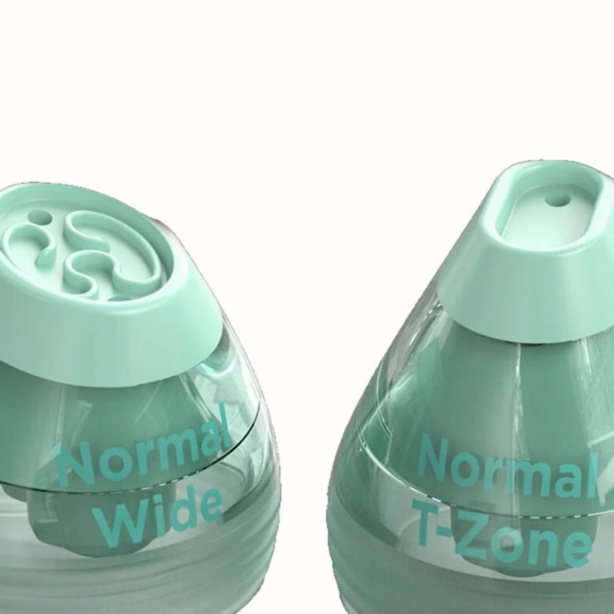 Normal Treatment Tip Set for At-Home Hydro Facial System, Wide + T-Zone, photo 2