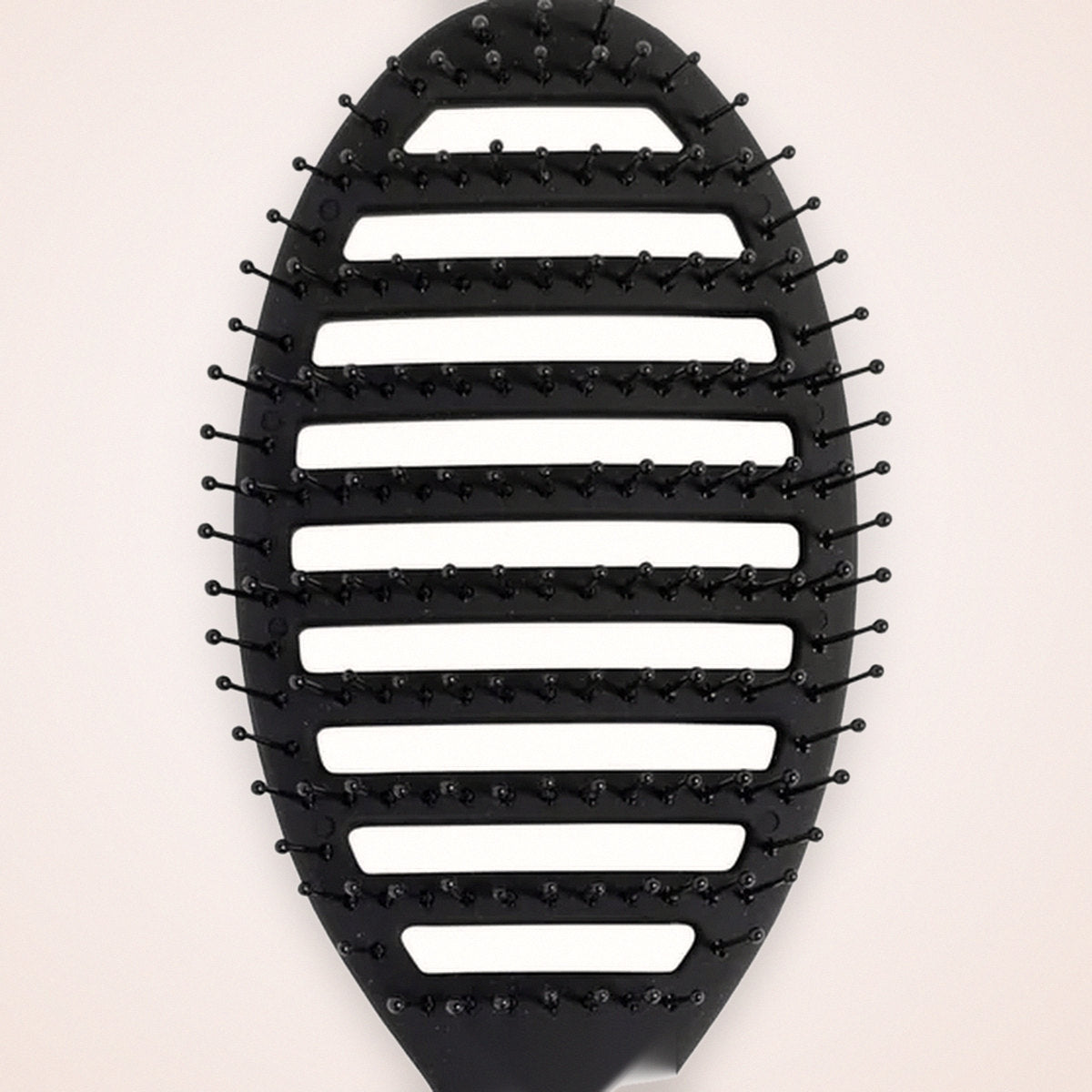 Vented Blow-Dry Hair Brush with Heat-Safe Bristles, Black, photo 3