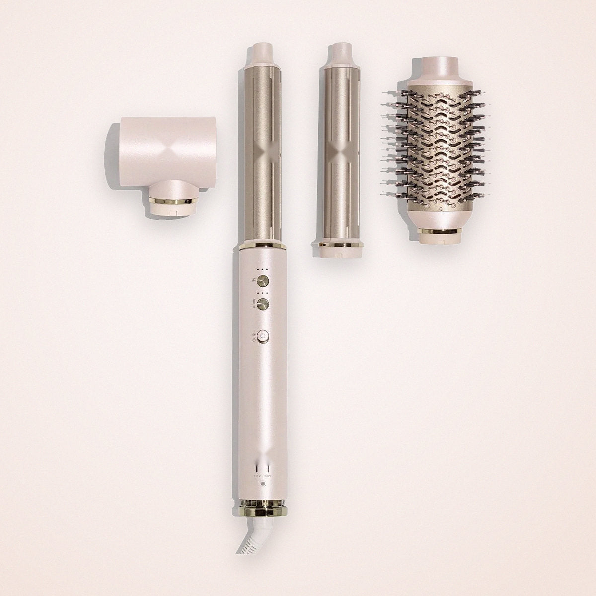 Ceramic Dual Voltage Air Styler with Curling Attachments, photo 1