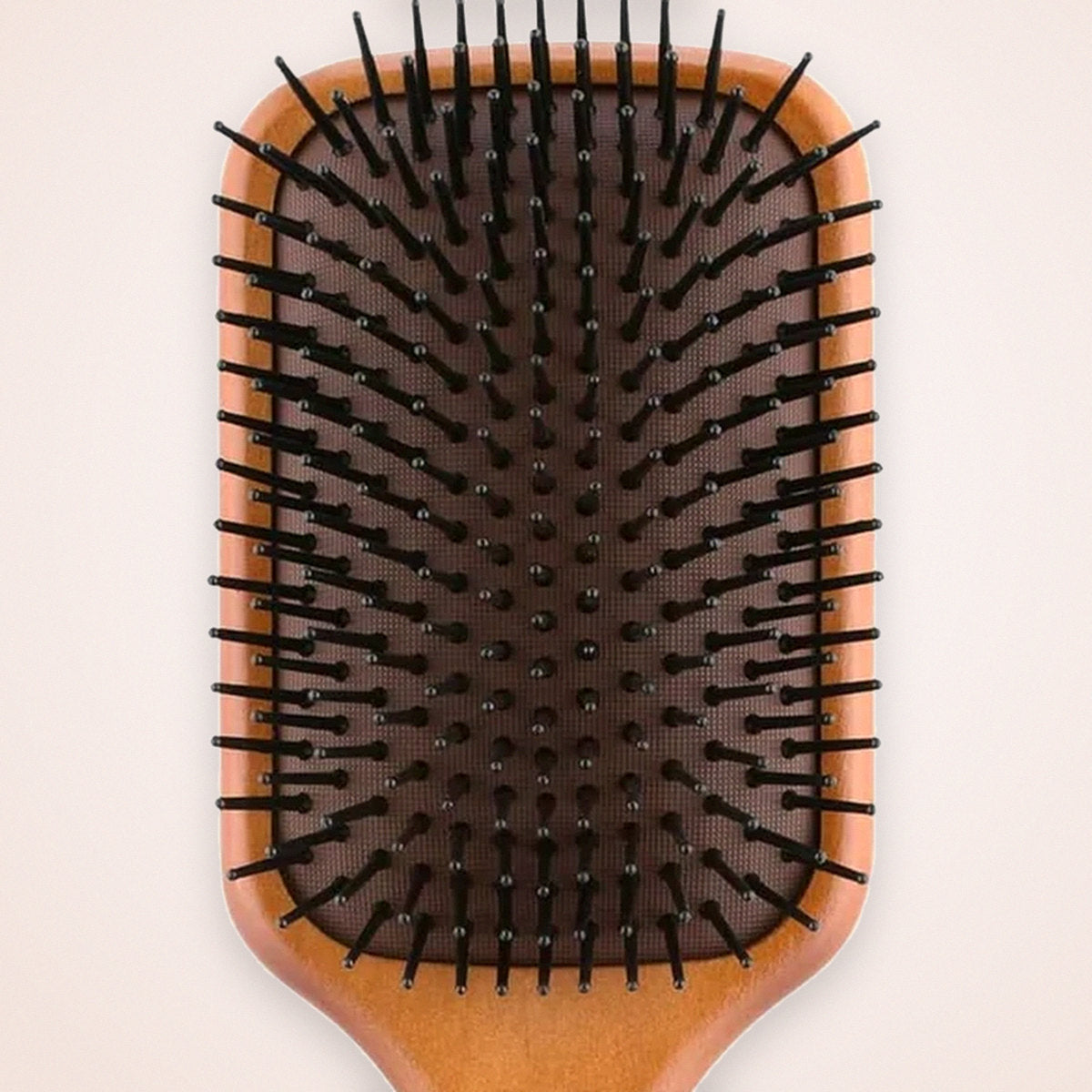 Wooden Paddle Hair Brush for Detangling and Blow-Drying, photo 2