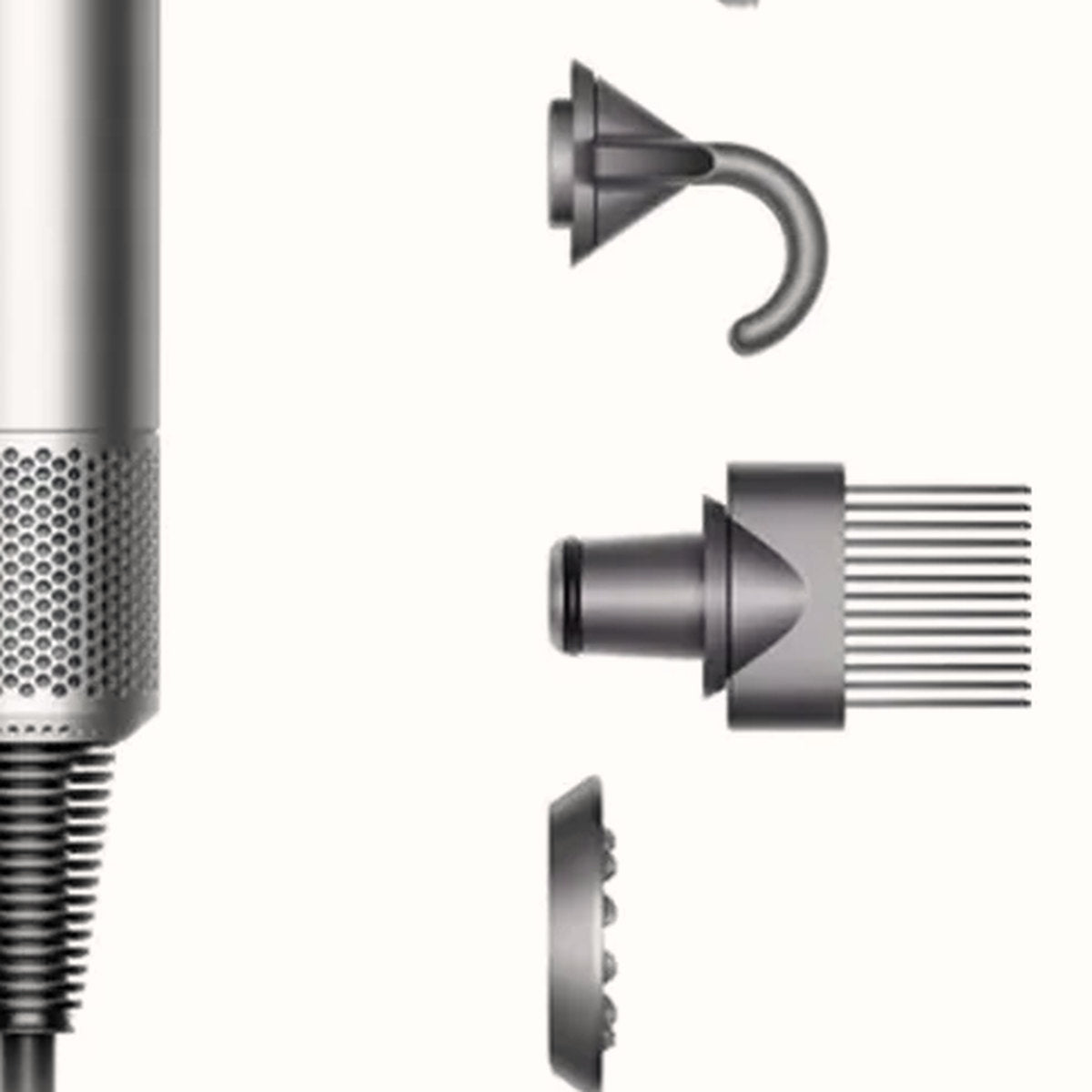 Hair Dryer with Intelligent Heat Control and 5 Magnetic Attachments, photo 3