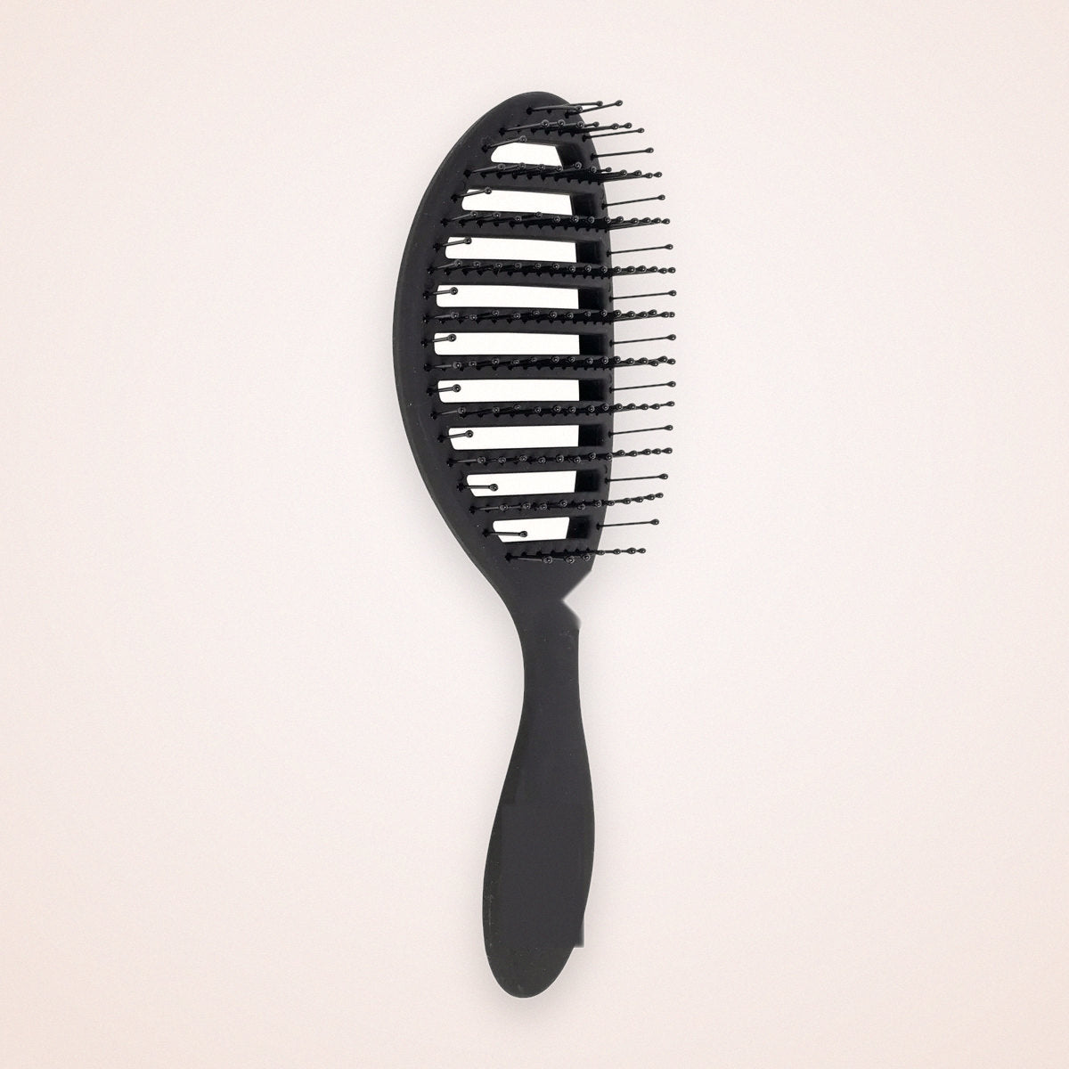 Vented Blow-Dry Hair Brush with Heat-Safe Bristles, Black, photo 2