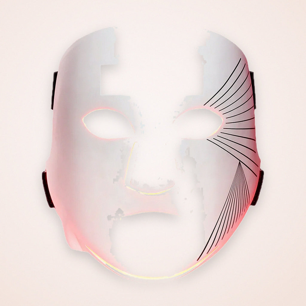 Red and Near-Infrared LED Face Mask with Chin Strap, photo 1