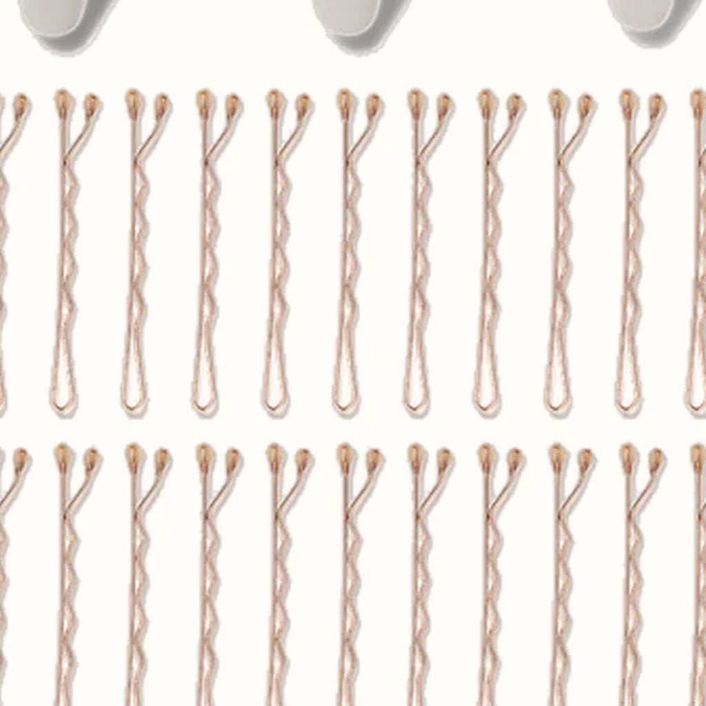 Hair Sectioning Clips and Rose Gold Bobby Pins Set for Blow-Drying, photo 3