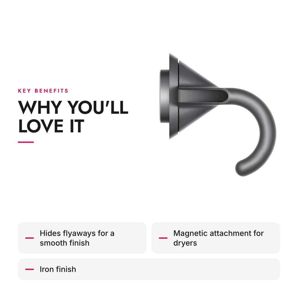 Key benefits of the Flyaway Smoothing Dryer Attachment