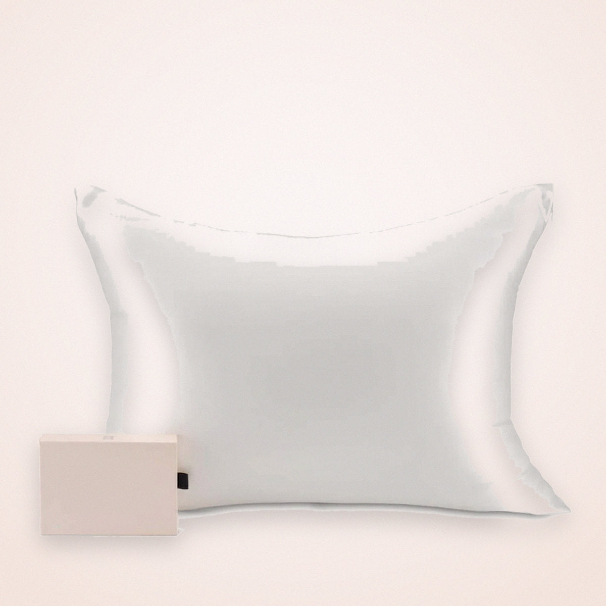 Mulberry Silk Pillowcase, 22 Momme, White, Standard, photo 2