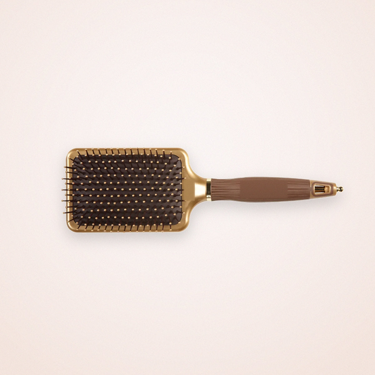 Ionic Paddle Brush with Cushion and Retractable Sectioning Pick, photo 2