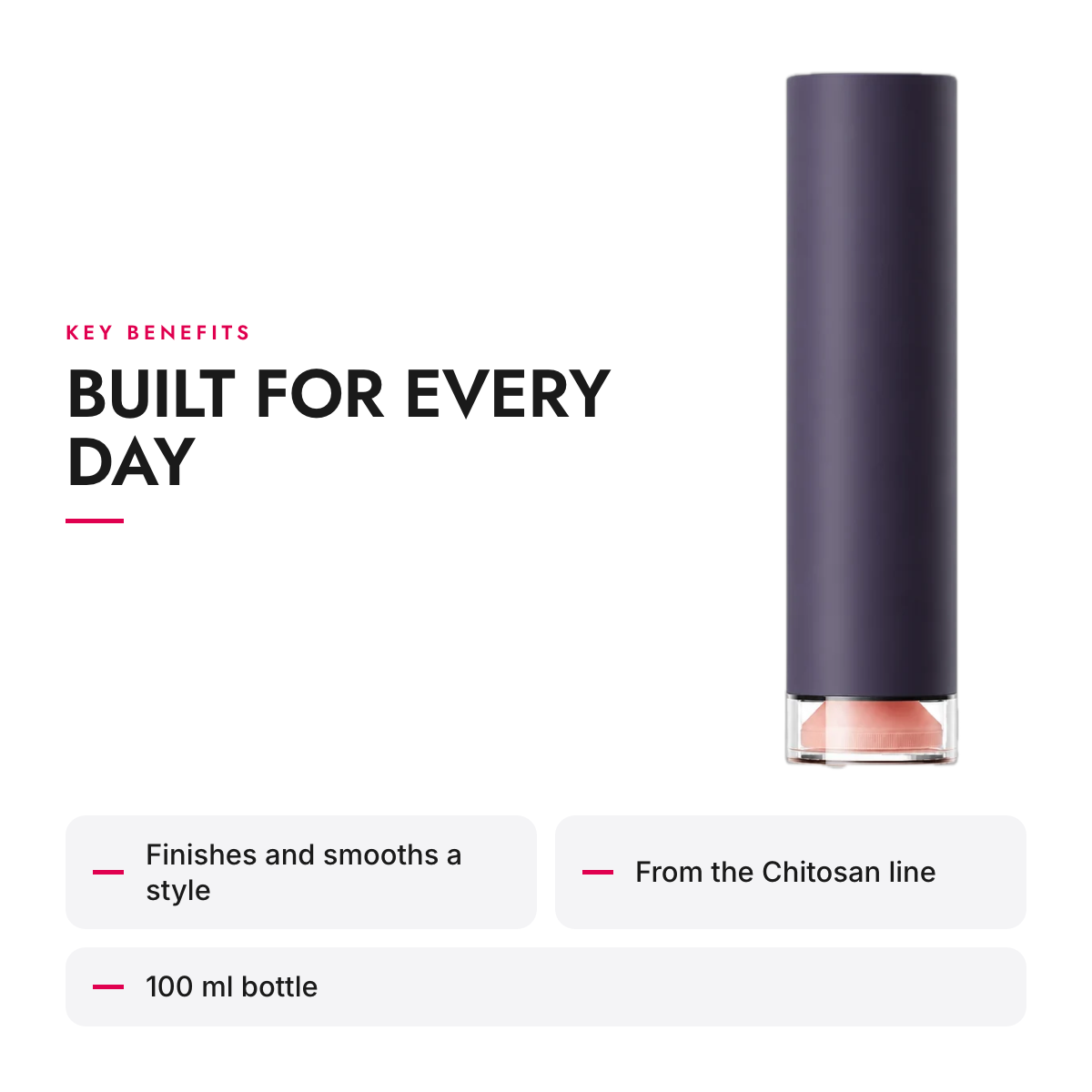 Key benefits of the Post-Style Hair Serum, 100 ml