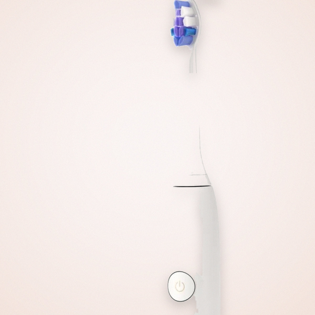 Sonic Rechargeable Toothbrush with 3 Modes, Pressure Light and Travel Case, White, photo 3