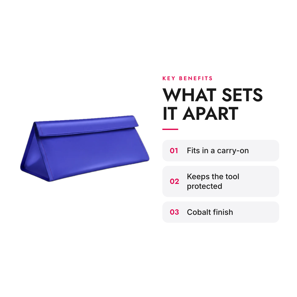 Key benefits of the Hair Tool Travel Pouch