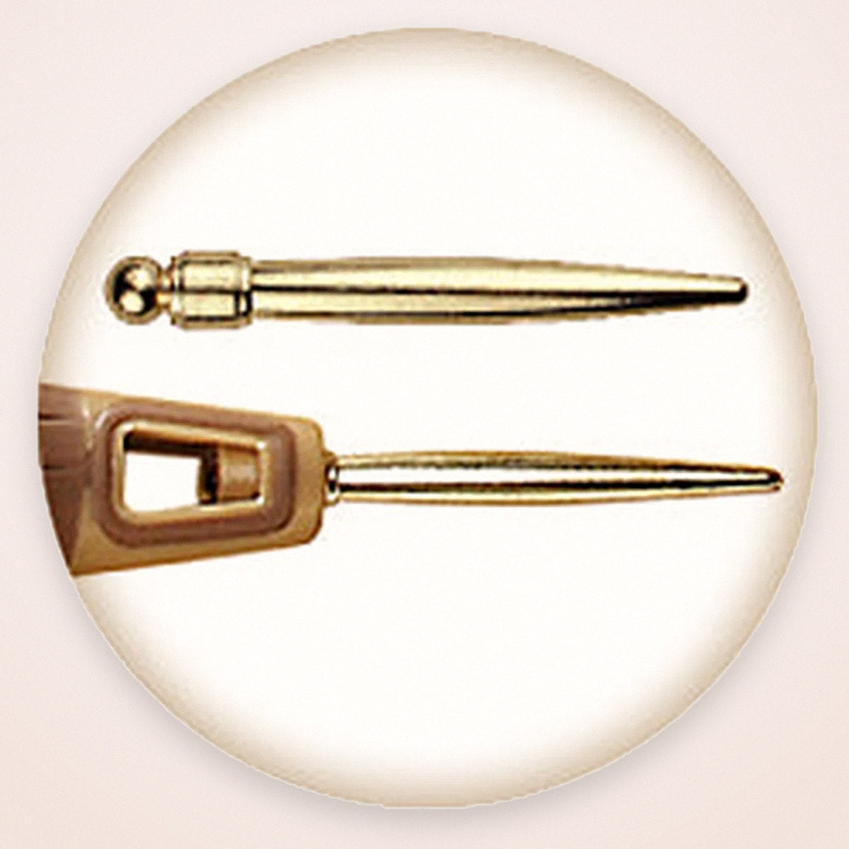 Ionic Paddle Brush with Cushion and Retractable Sectioning Pick, photo 5