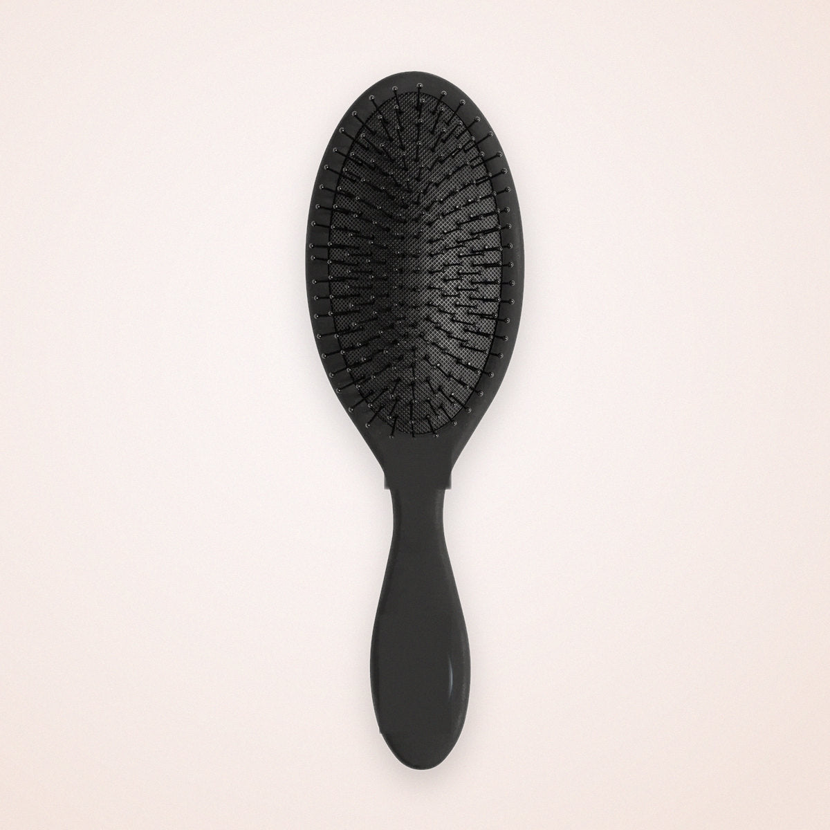 Detangling Hair Brush with Flexible Bristles, Black, photo 1