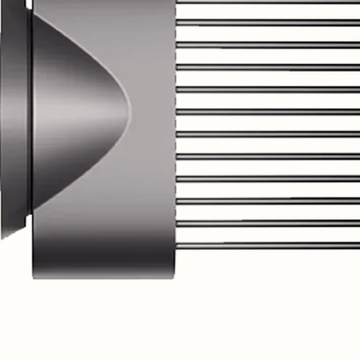 Wide-Tooth Comb Dryer Attachment, photo 3