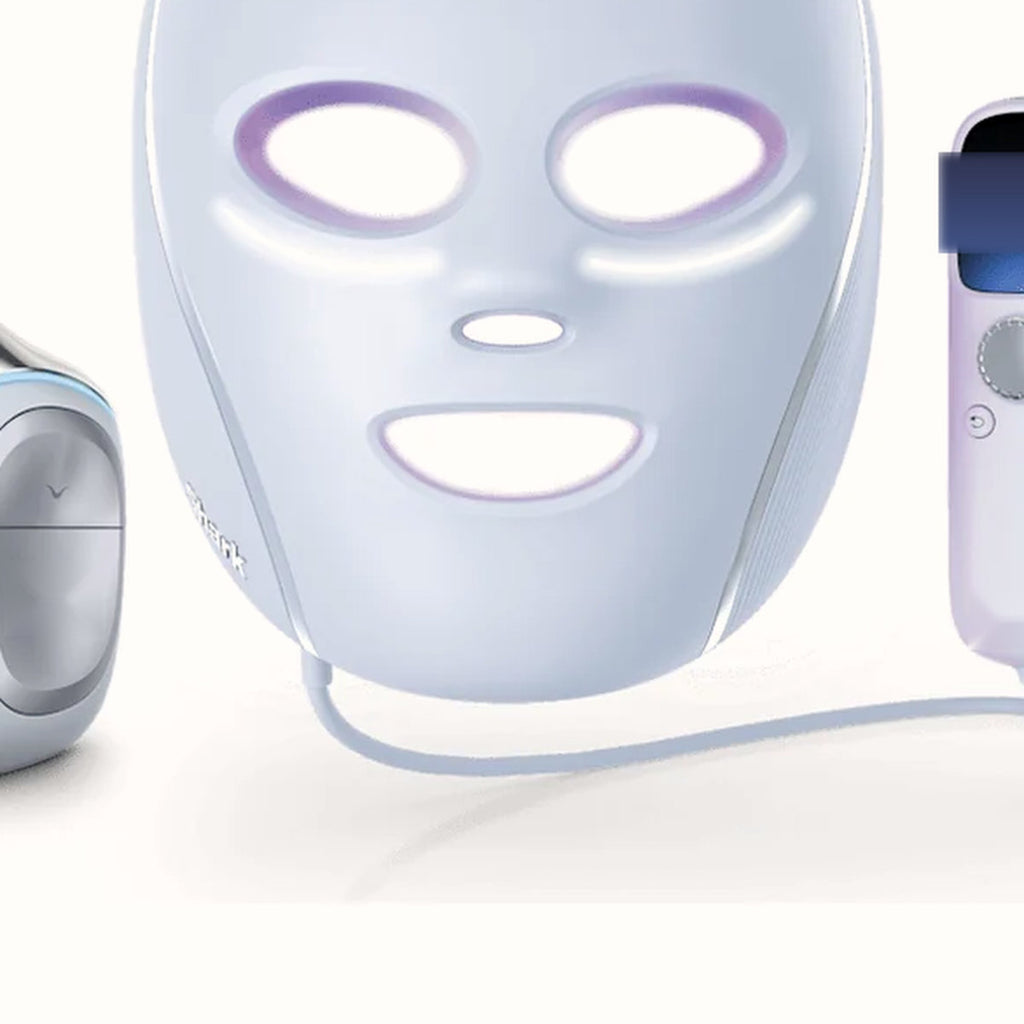 LED Face Mask with Under-Eye Cooling, At-Home Hydro Facial System & Depuffing Attachment Bundle, photo 3