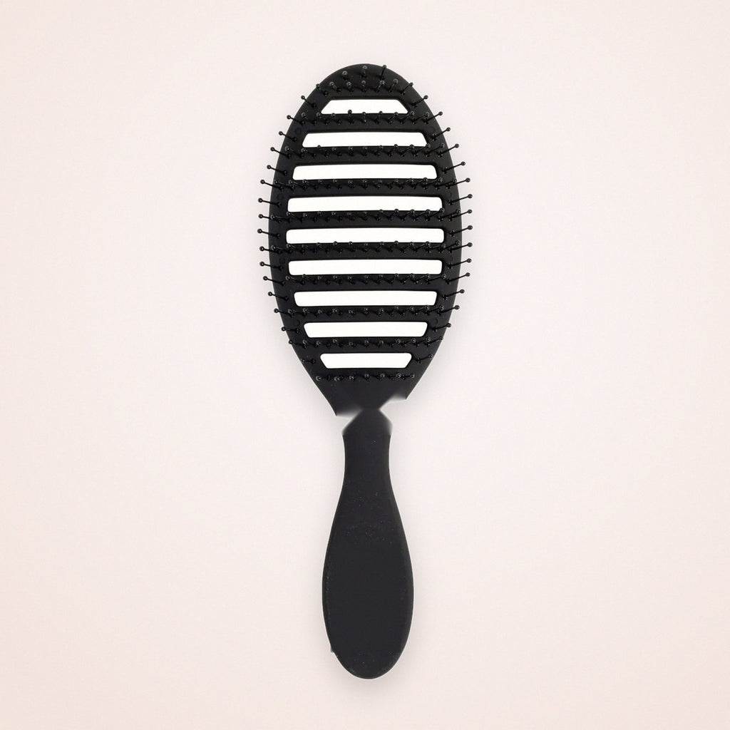 Vented Blow-Dry Hair Brush with Heat-Safe Bristles, Black, photo 1