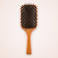 Wooden Paddle Hair Brush for Detangling and Blow-Drying, photo 1