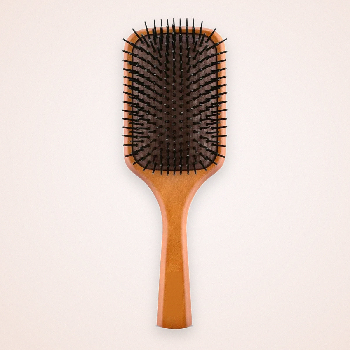 Wooden Paddle Hair Brush for Detangling and Blow-Drying, photo 1