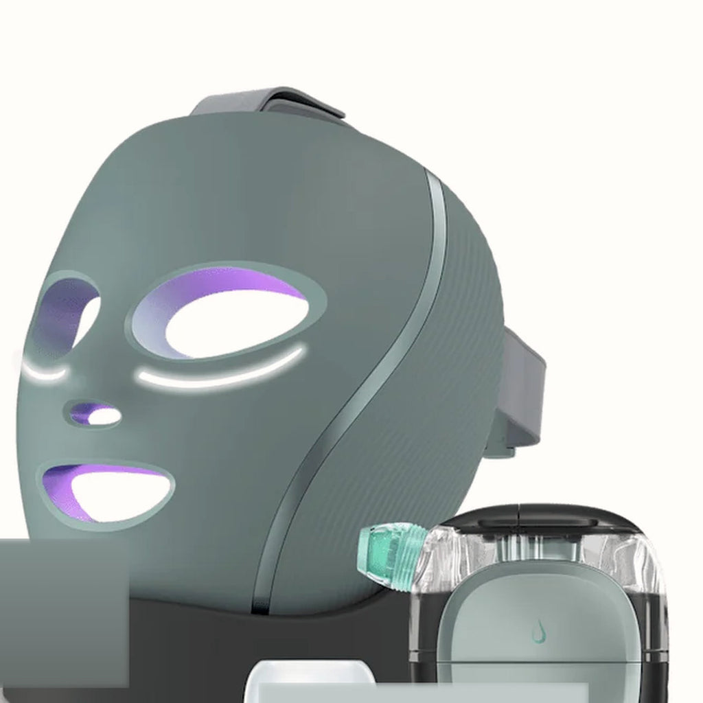 LED Face Mask Bundle with Charging Stand and At-Home Hydrating Facial System, photo 2