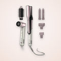 6-in-1 Air Styler and Hair Dryer with Ceramic Air Straightener, Round Brush and Auto-Wrap Curlers, photo 1