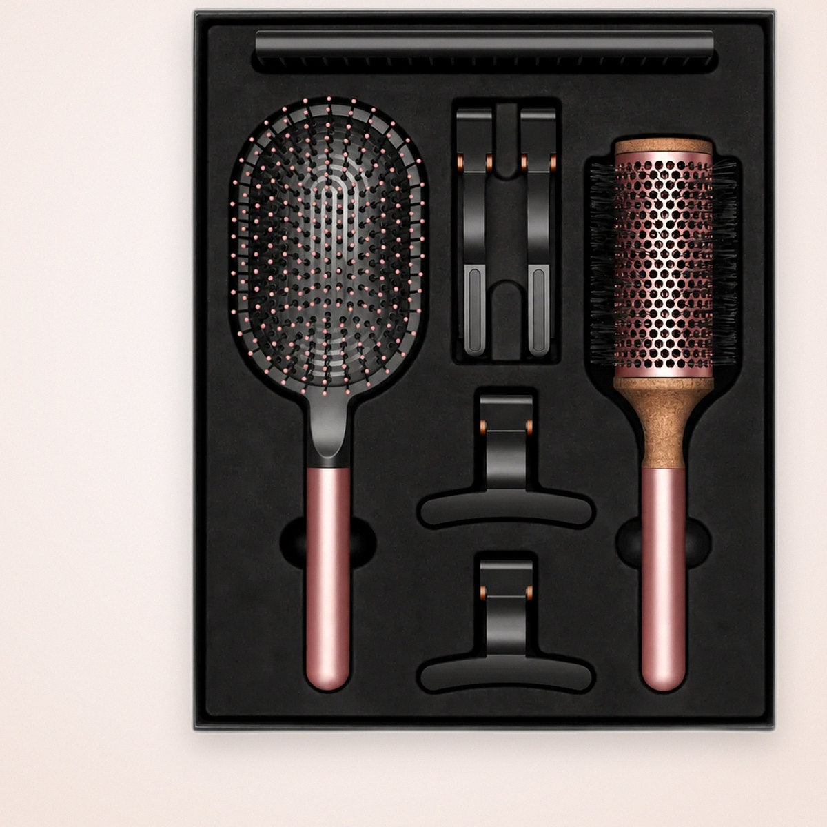 Hair Styling Brush and Clip Set, photo 1