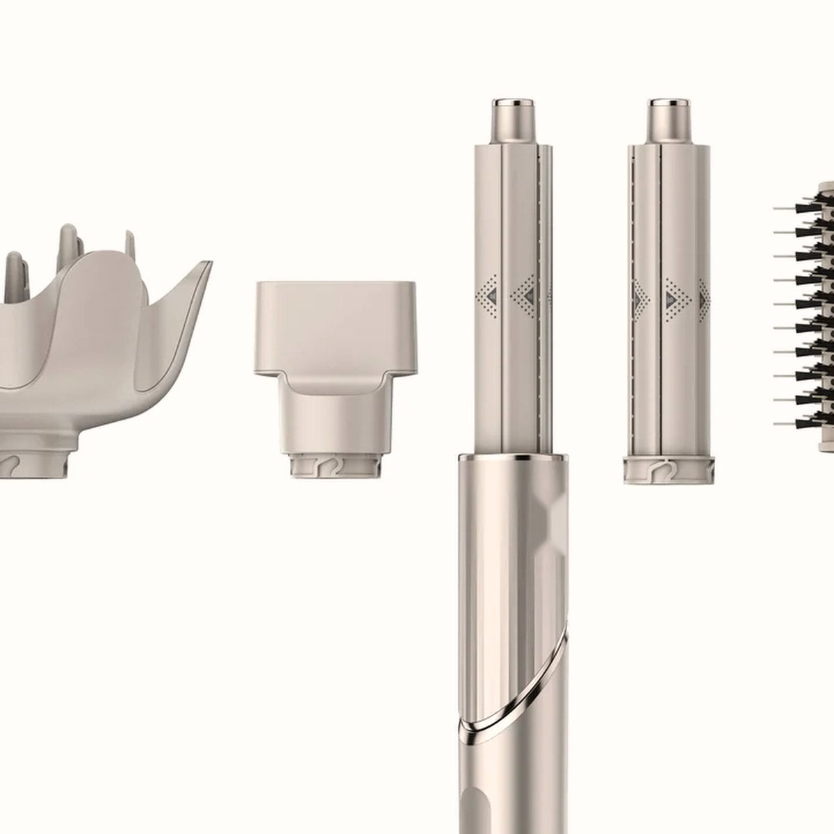 2-in-1 Hair Dryer and Air Styler with Curlers, Oval Brush and Diffuser, photo 2