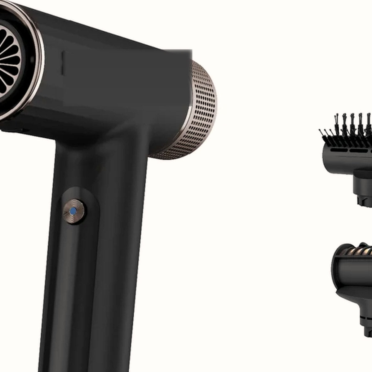 High-Velocity Hair Dryer with 3 Styling Attachments, photo 3
