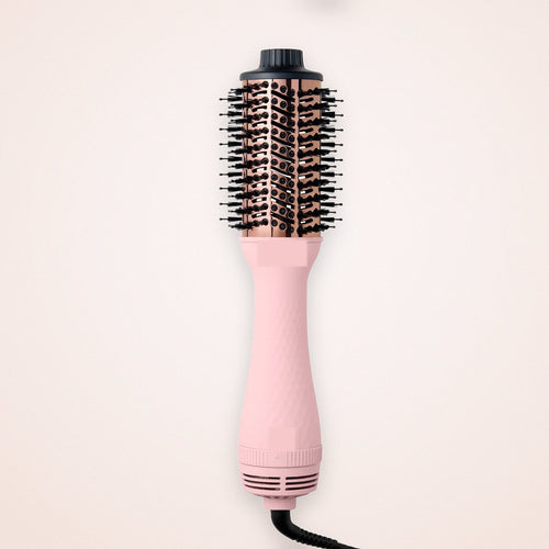 2-in-1 Titanium Blow-Dryer Brush, 60mm Oval Barrel, photo 1