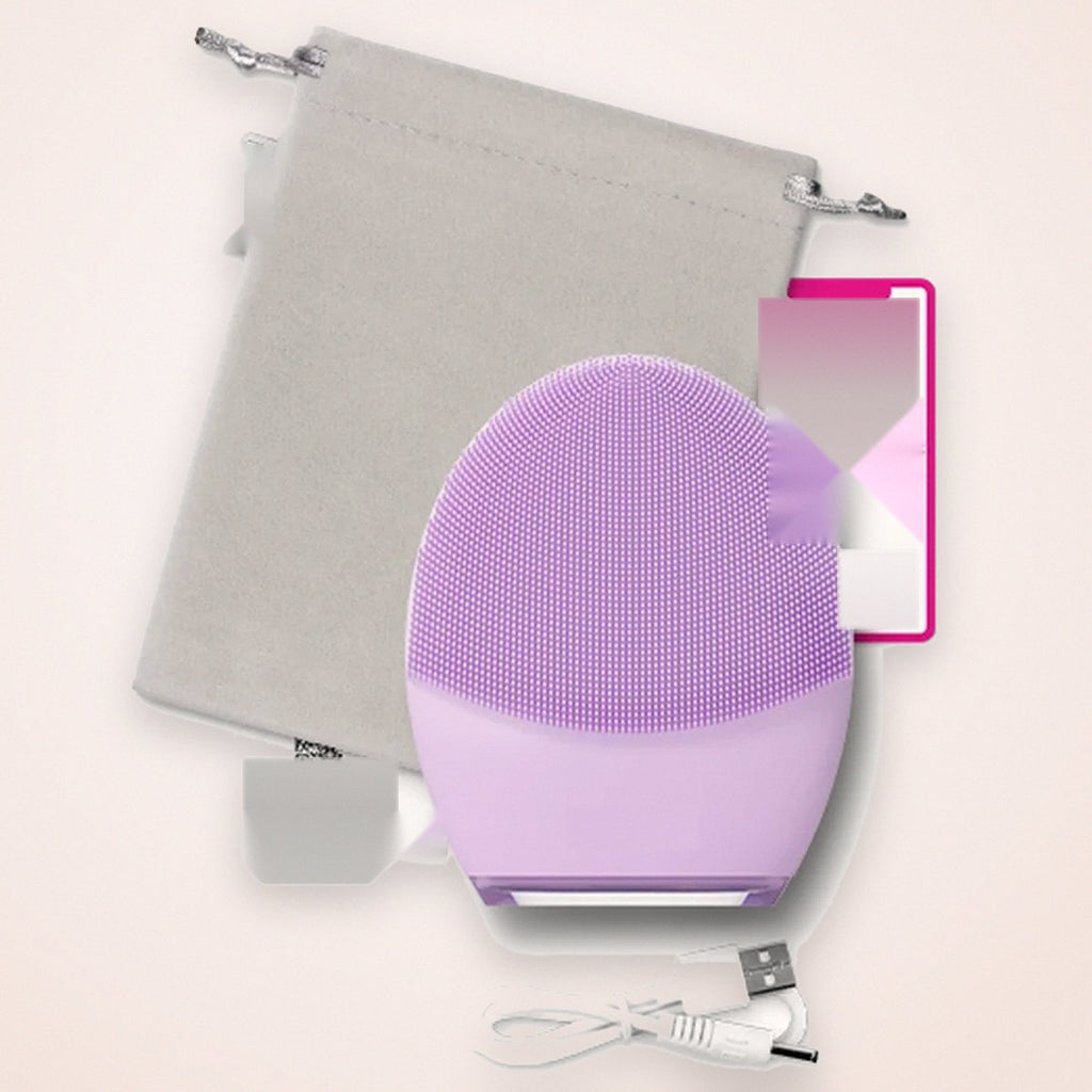 Silicone Sonic Facial Cleansing and Firming Brush for Sensitive Skin, photo 4
