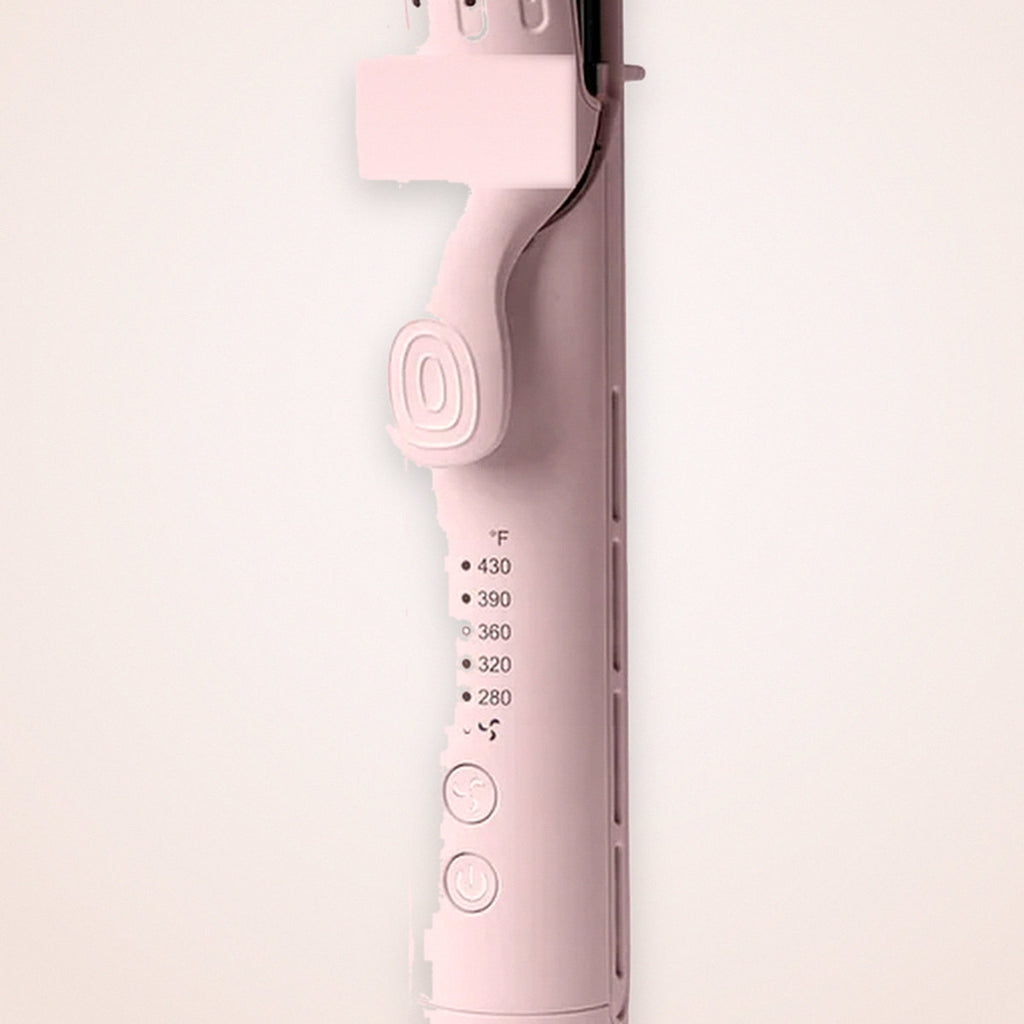 2-in-1 Titanium Curling and Straightening Iron with Cooling Air Vents, photo 3