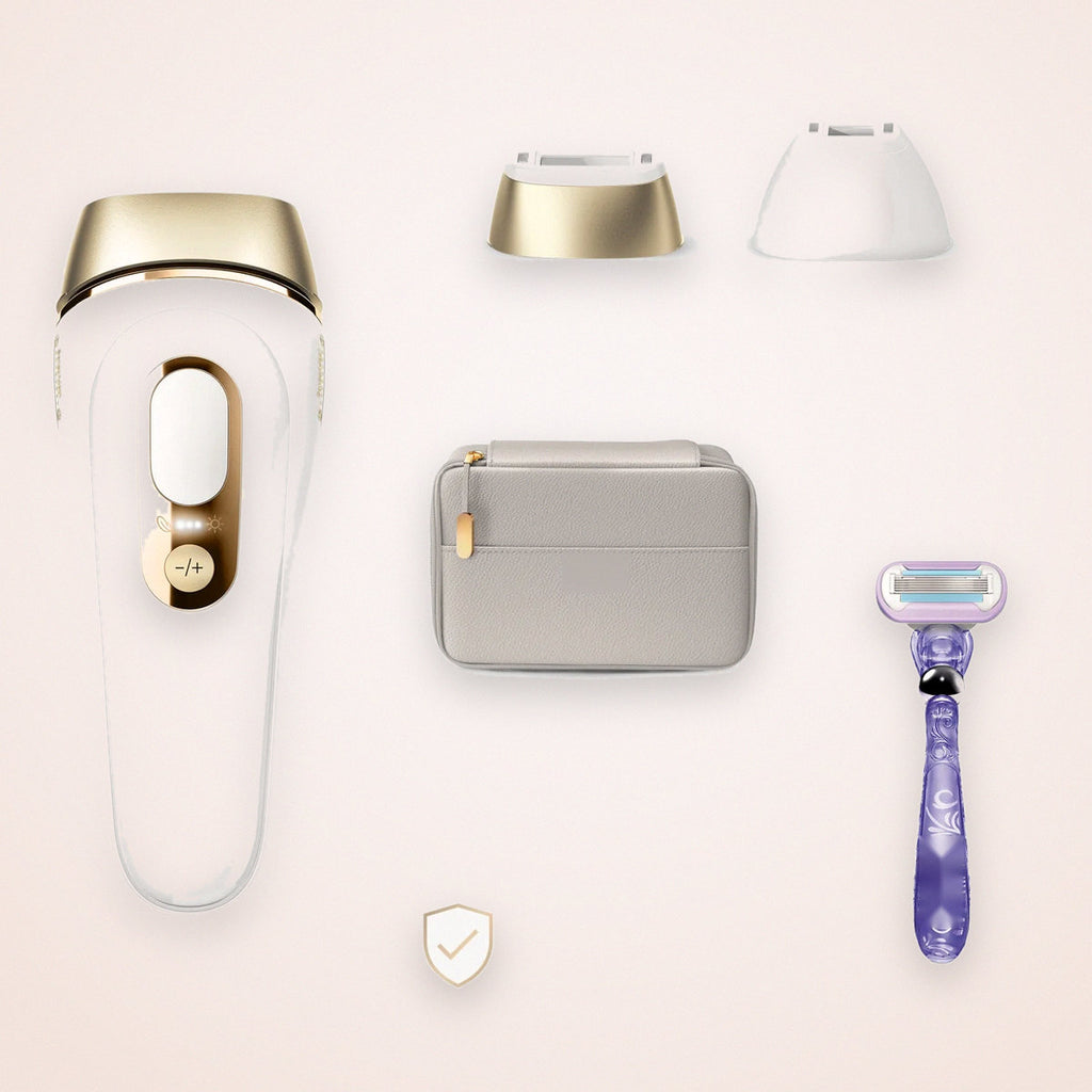 At-Home IPL Hair Removal Device with Skin Tone Sensor and 2 Caps, photo 2