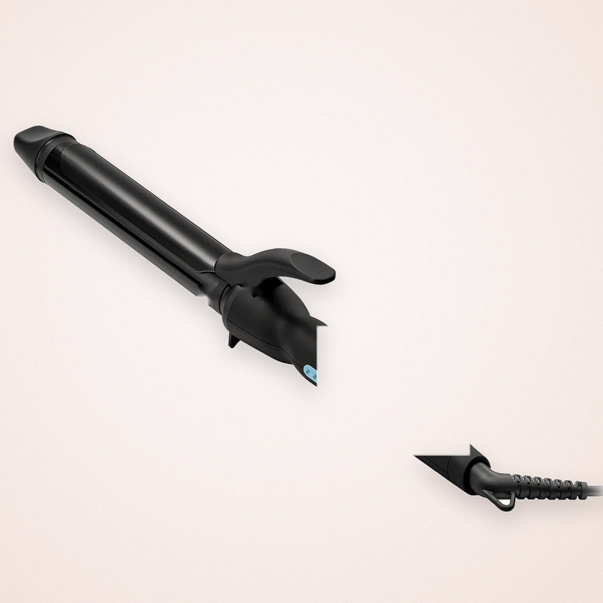 1.25-Inch Extra-Long Ceramic Curling Iron, Dual Voltage, photo 1