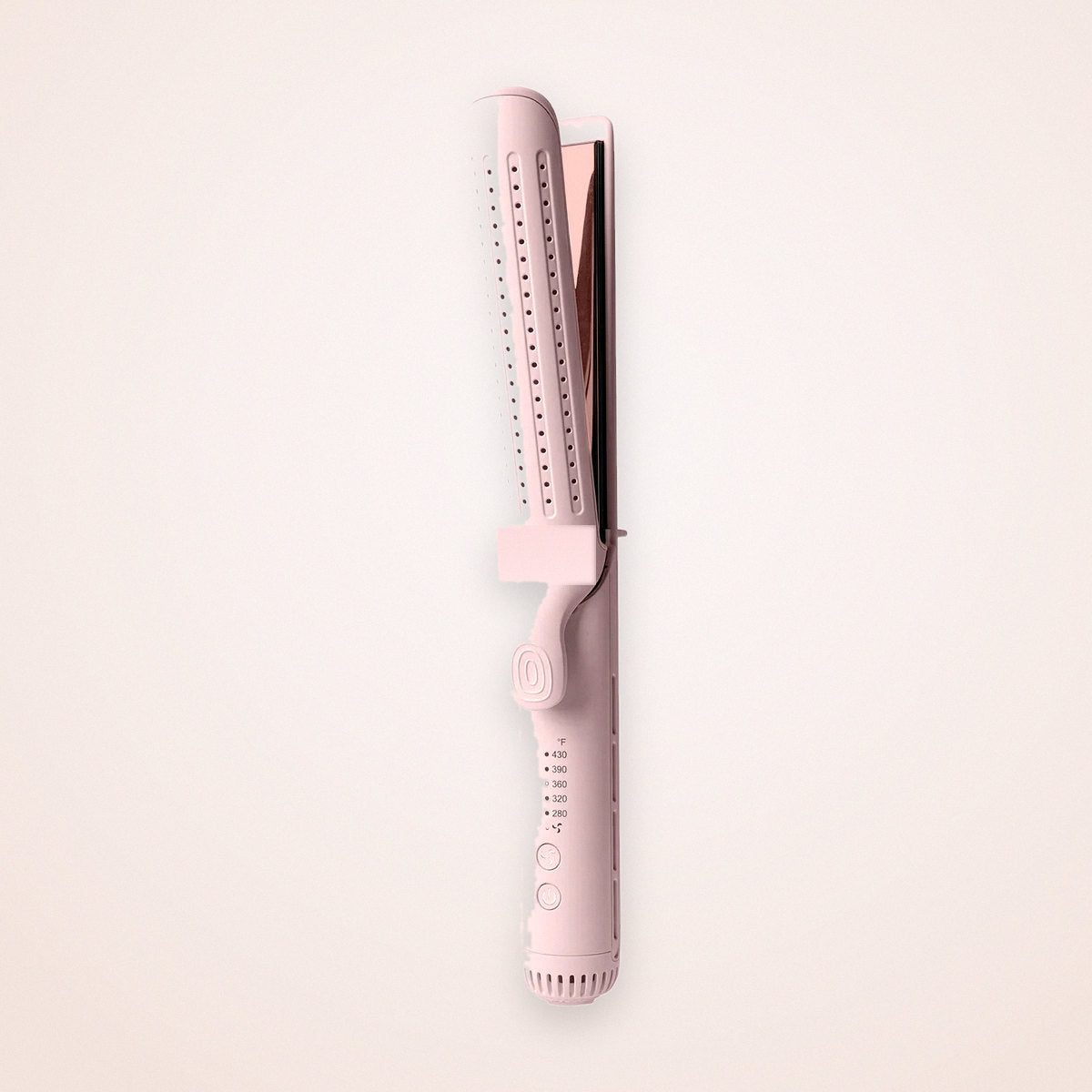 2-in-1 Titanium Curling and Straightening Iron with Cooling Air Vents, photo 1