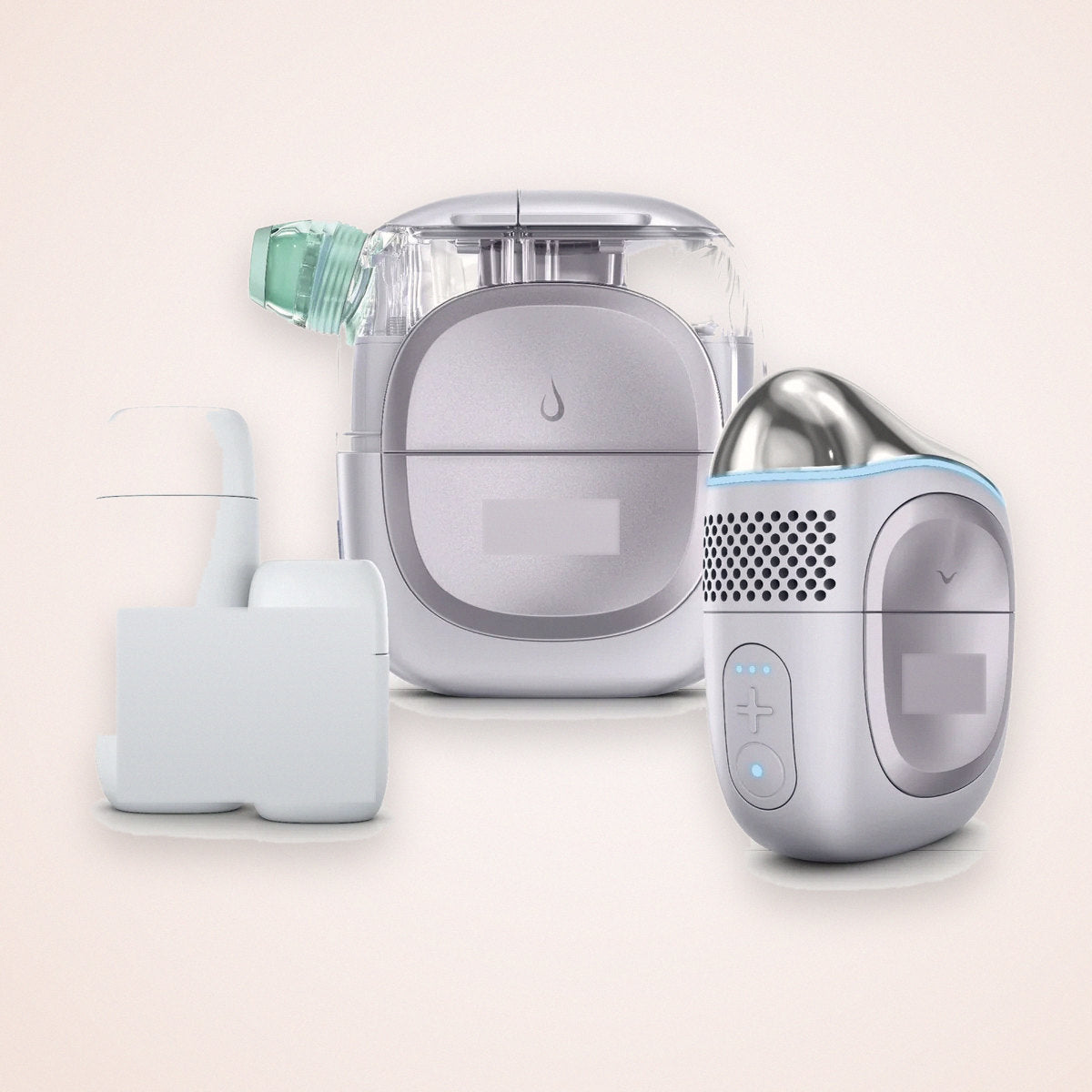 At-Home Hydro Facial System with Exfoliating Gel, Hydrator and Hot-Cold Depuffing Head, photo 1
