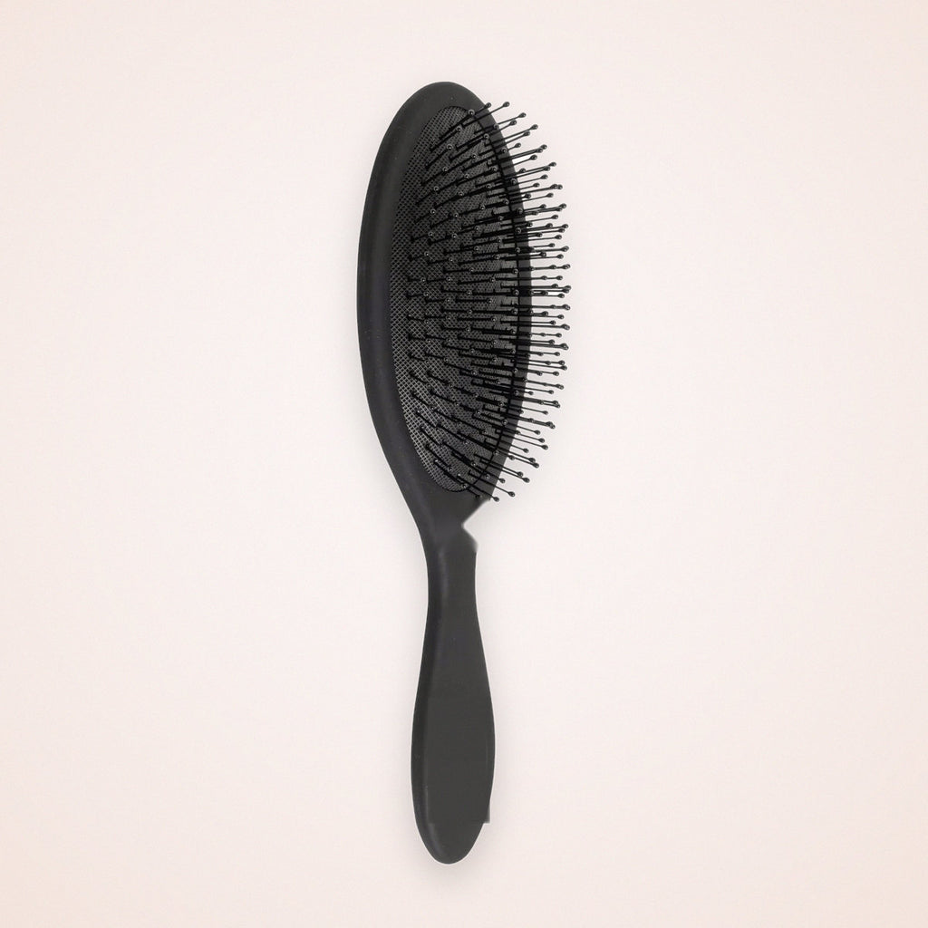 Detangling Hair Brush with Flexible Bristles, Black, photo 2