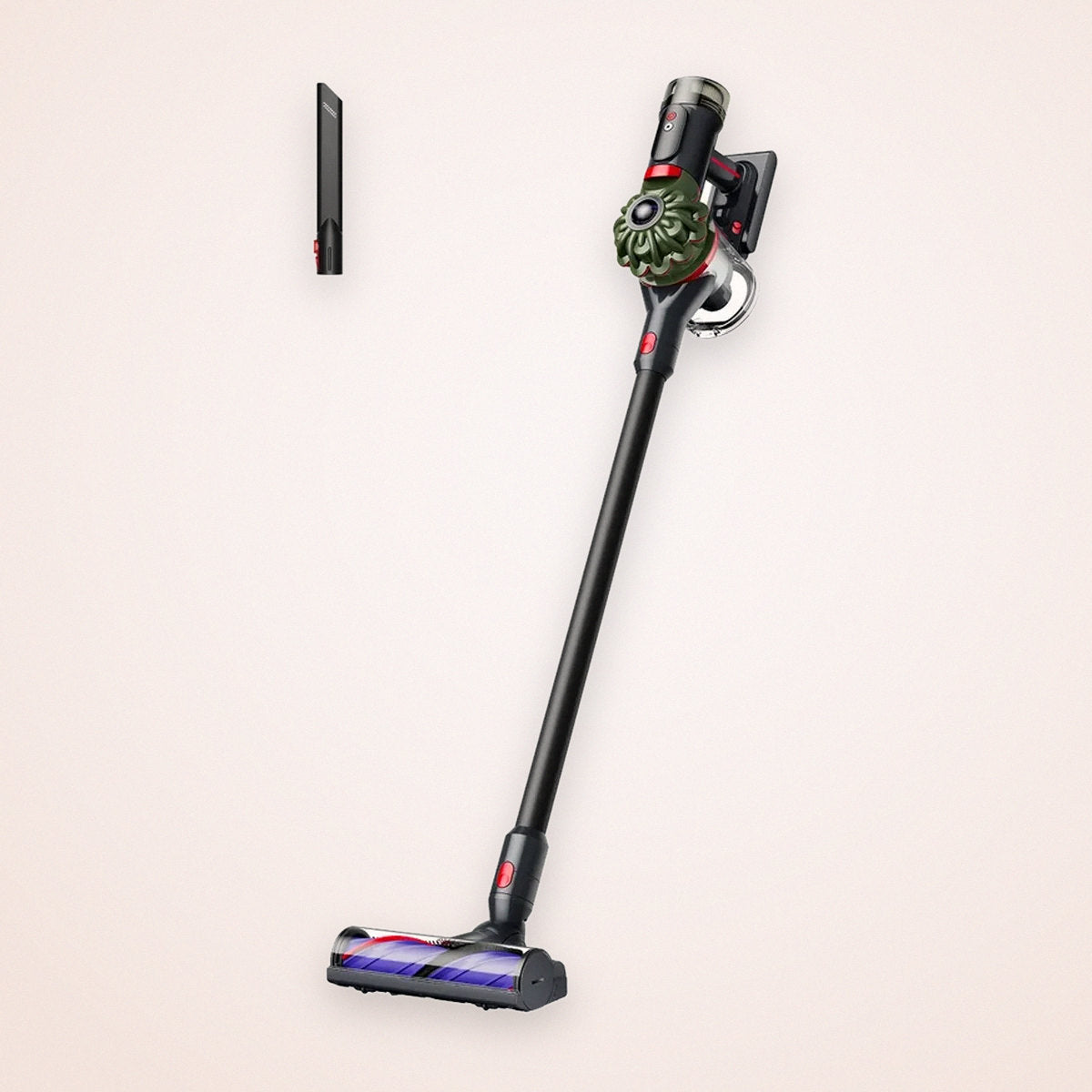 Cordless Stick Vacuum with De-Tangling Motorized Head and Wall Dock, photo 1
